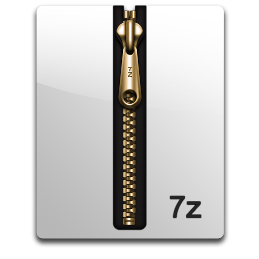 7z Gold Icon 512x512 png
